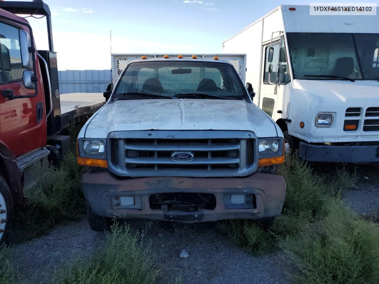 1999 Ford F450 Super Duty VIN: 1FDXF46S1XED14102 Lot: 74015654