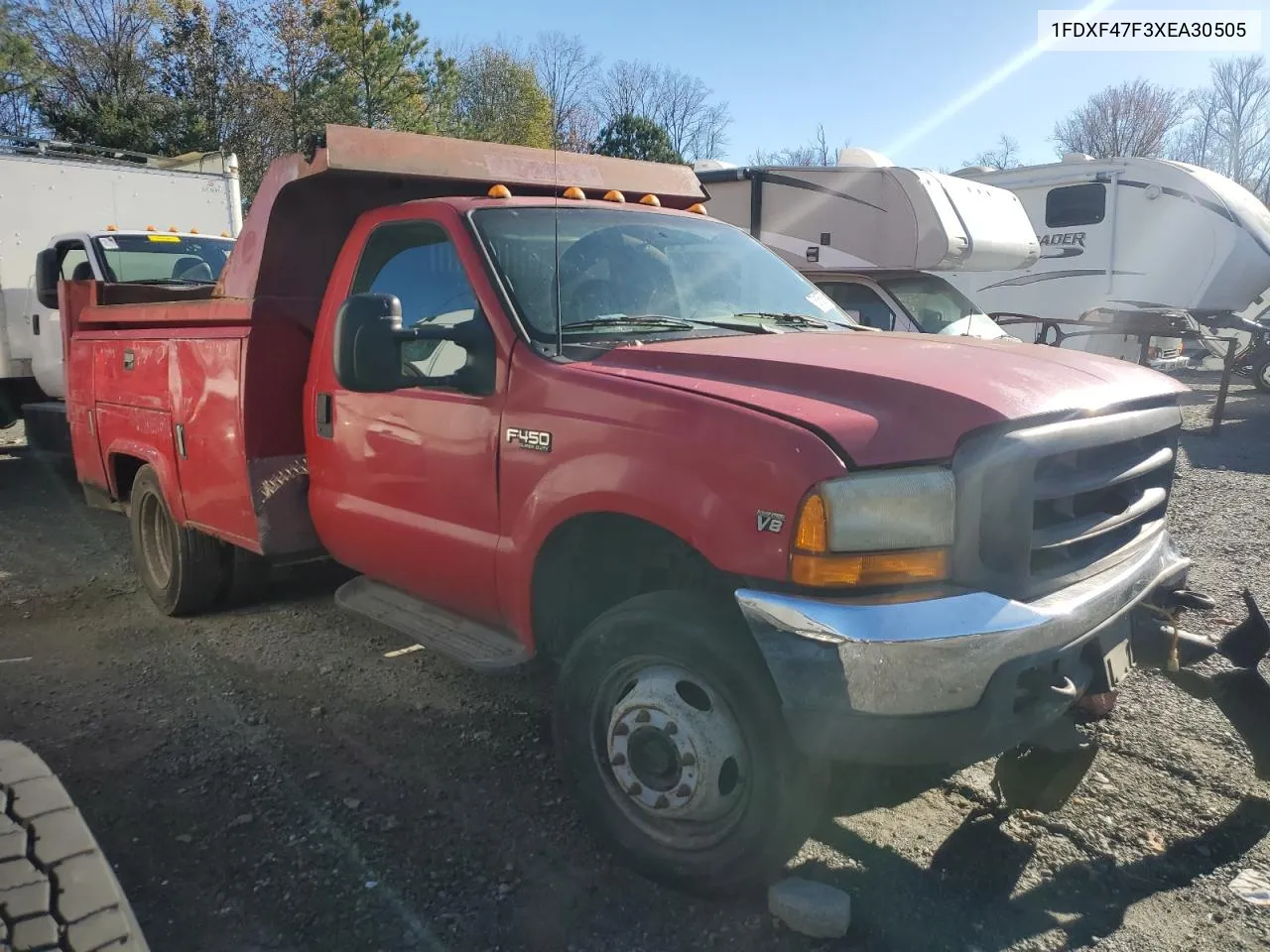 1999 Ford F450 Super Duty VIN: 1FDXF47F3XEA30505 Lot: 78169754