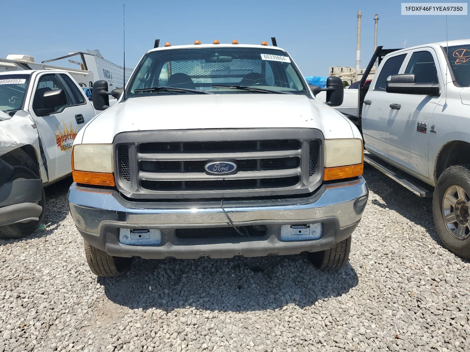 2000 Ford F450 Super Duty VIN: 1FDXF46F1YEA97350 Lot: 60339864