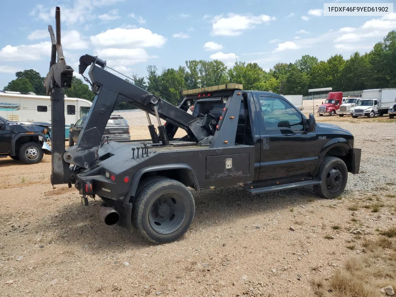 2000 Ford F450 Super Duty VIN: 1FDXF46F9YED61902 Lot: 67908524