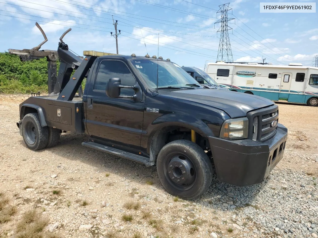 2000 Ford F450 Super Duty VIN: 1FDXF46F9YED61902 Lot: 67908524