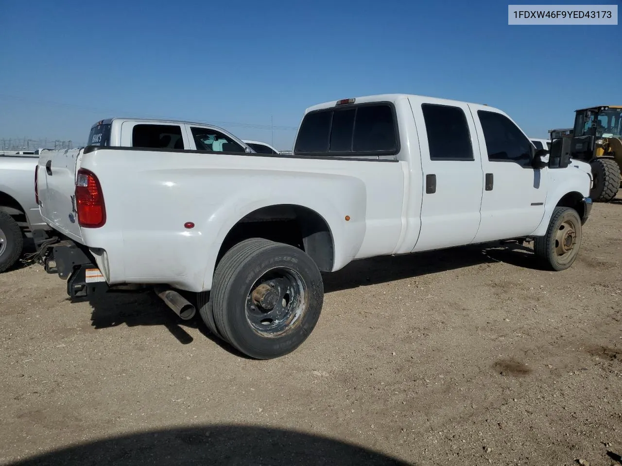 2000 Ford F450 Super Duty VIN: 1FDXW46F9YED43173 Lot: 80061514