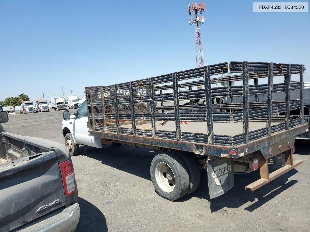 2001 Ford F450 Super Duty VIN: 1FDXF46S31EC84320 Lot: 68874184