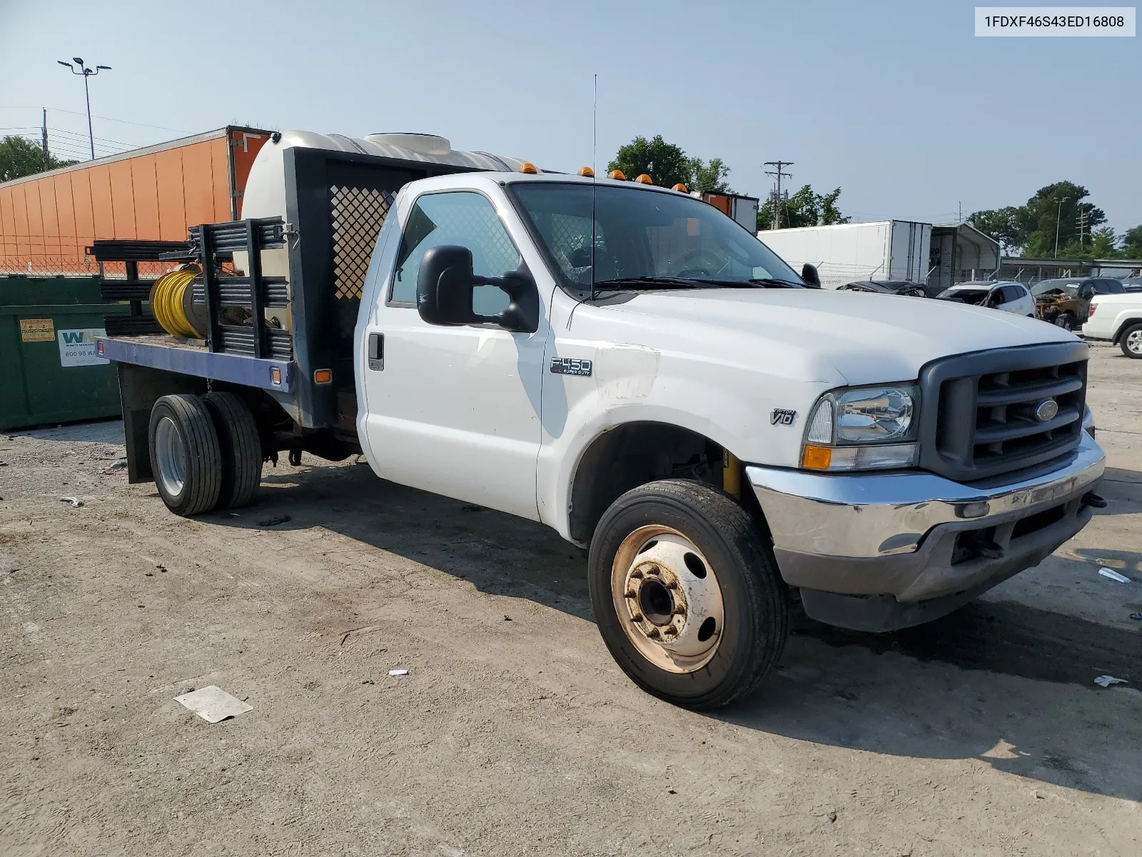 2003 Ford F450 Super Duty VIN: 1FDXF46S43ED16808 Lot: 64269614