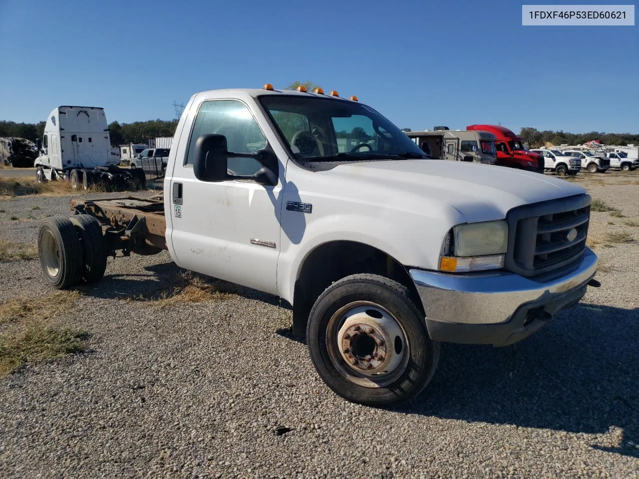 2003 Ford F450 Super Duty VIN: 1FDXF46P53ED60621 Lot: 76921284