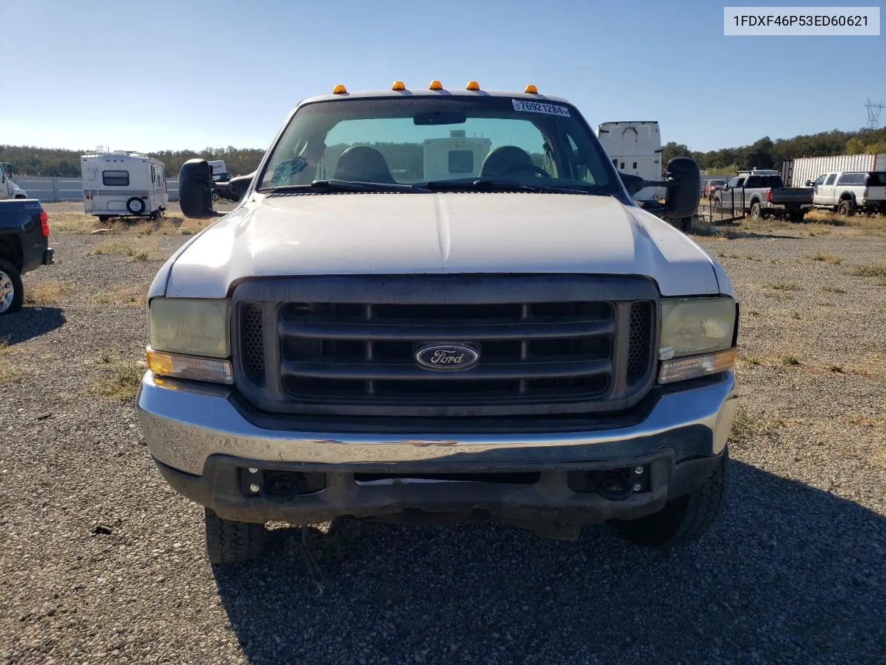 2003 Ford F450 Super Duty VIN: 1FDXF46P53ED60621 Lot: 76921284