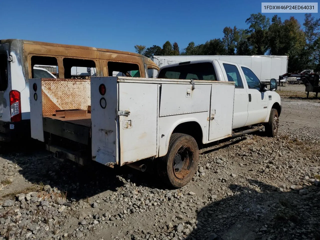 2004 Ford F450 Super Duty VIN: 1FDXW46P24ED64031 Lot: 76677654