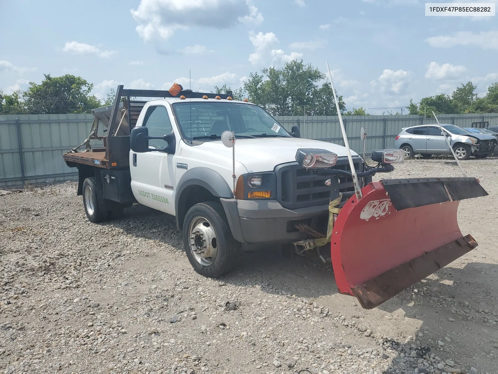 2005 Ford F450 Super Duty VIN: 1FDXF47P85EC88282 Lot: 63655494