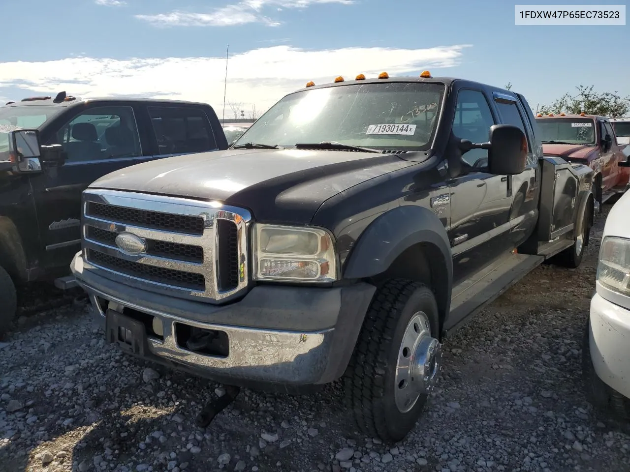 2005 Ford F450 Super Duty VIN: 1FDXW47P65EC73523 Lot: 71930144