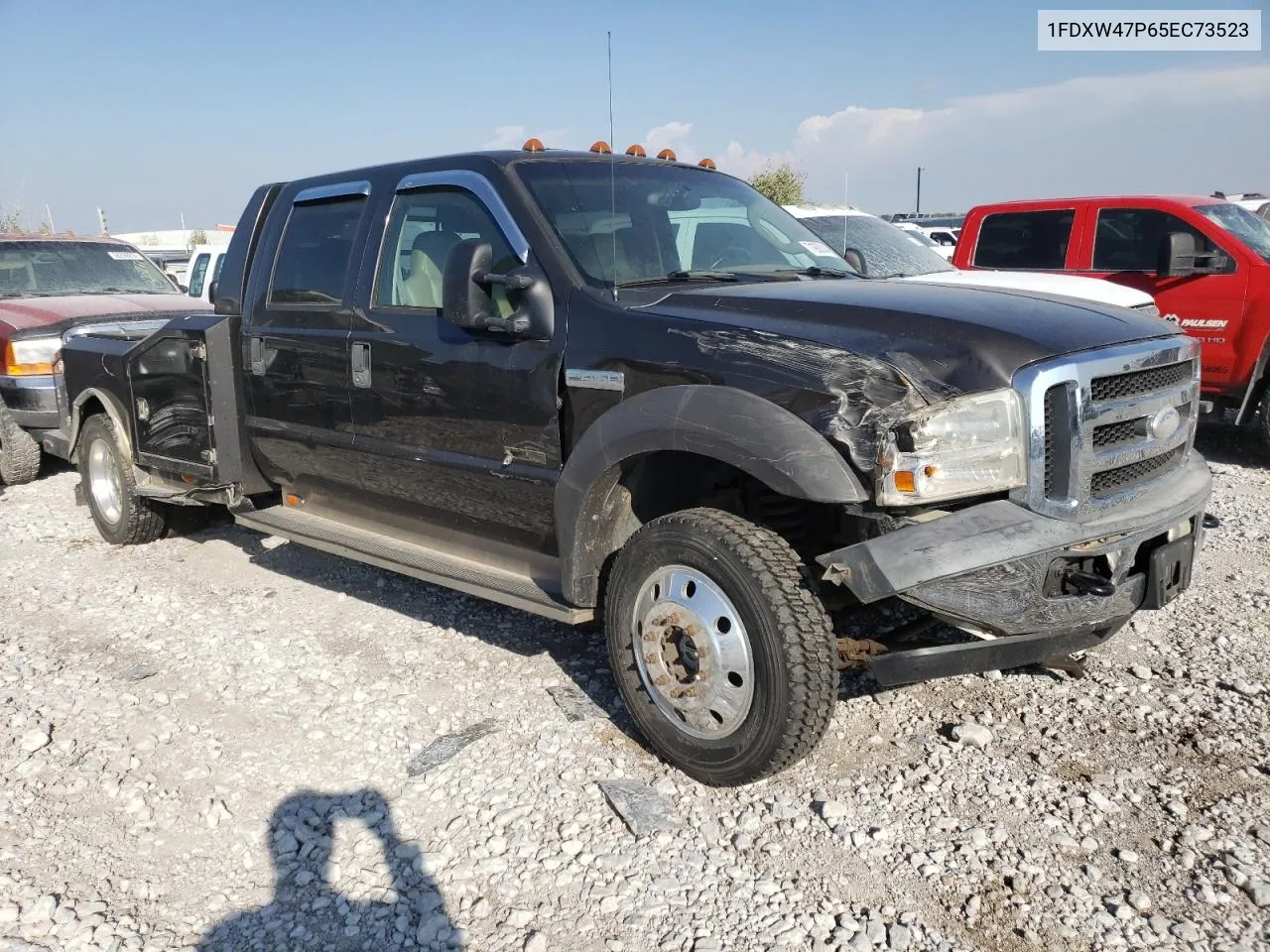 2005 Ford F450 Super Duty VIN: 1FDXW47P65EC73523 Lot: 71930144