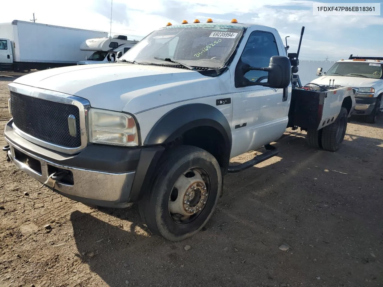 1FDXF47P86EB18361 2006 Ford F450 Super Duty