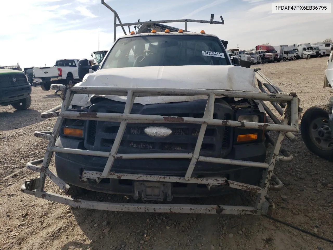 2006 Ford F450 Super Duty VIN: 1FDXF47PX6EB36795 Lot: 74256414