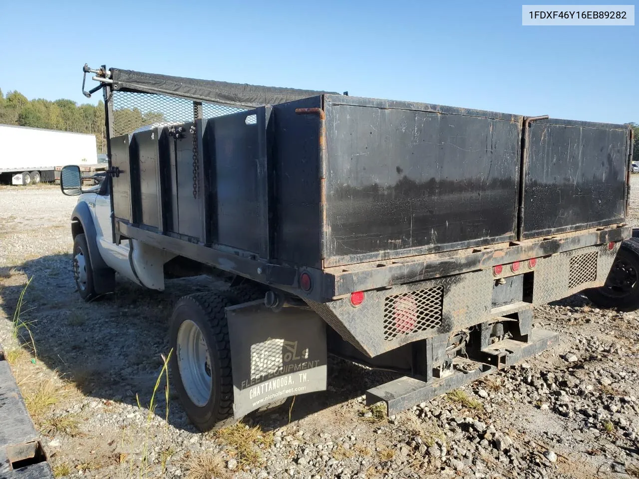 2006 Ford F450 Super Duty VIN: 1FDXF46Y16EB89282 Lot: 74710014