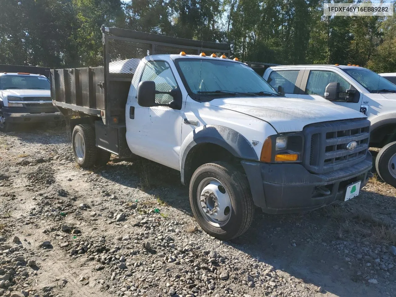 2006 Ford F450 Super Duty VIN: 1FDXF46Y16EB89282 Lot: 74710014