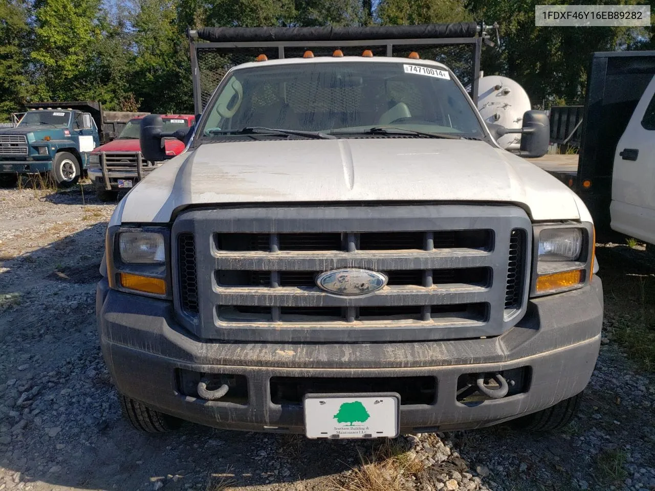 2006 Ford F450 Super Duty VIN: 1FDXF46Y16EB89282 Lot: 74710014