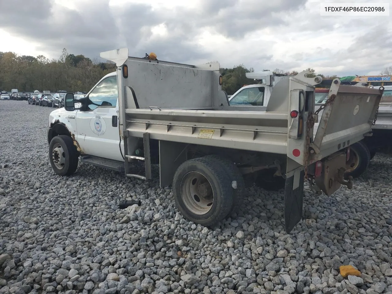 2006 Ford F450 Super Duty VIN: 1FDXF46P86EC20986 Lot: 75826654