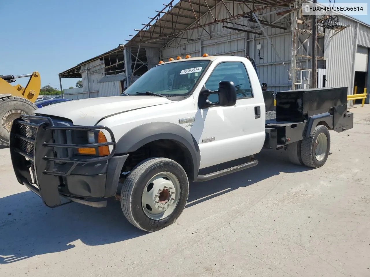 2006 Ford F450 Super Duty VIN: 1FDXF46P06EC66814 Lot: 75903914