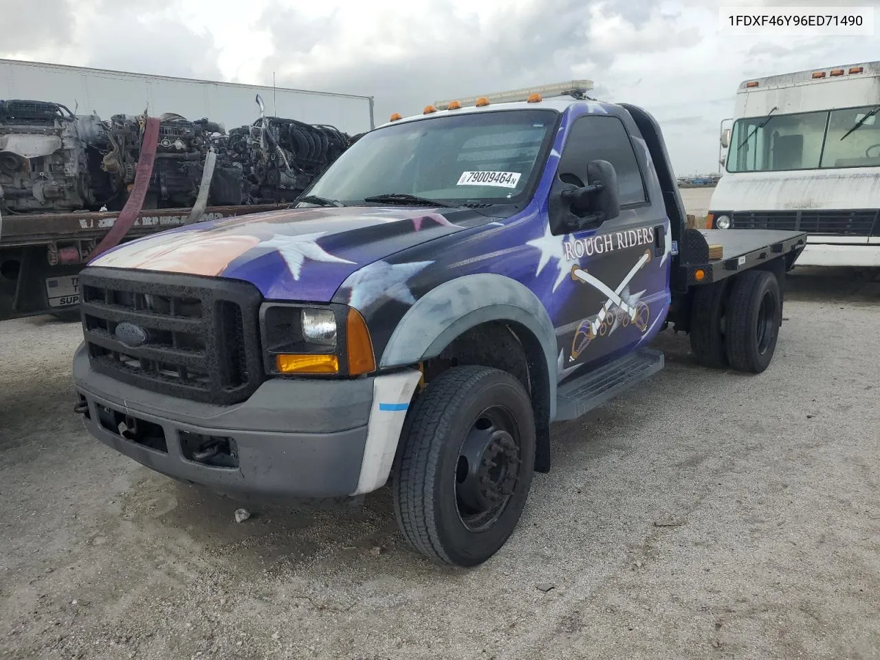 2006 Ford F450 Super Duty VIN: 1FDXF46Y96ED71490 Lot: 79009464