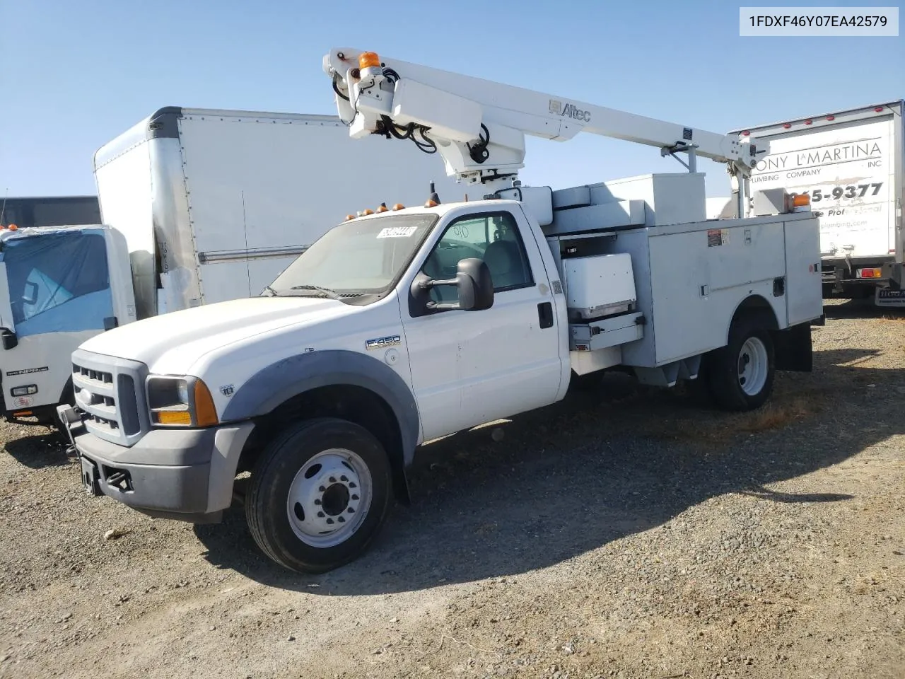 2007 Ford F450 Super Duty VIN: 1FDXF46Y07EA42579 Lot: 53409444