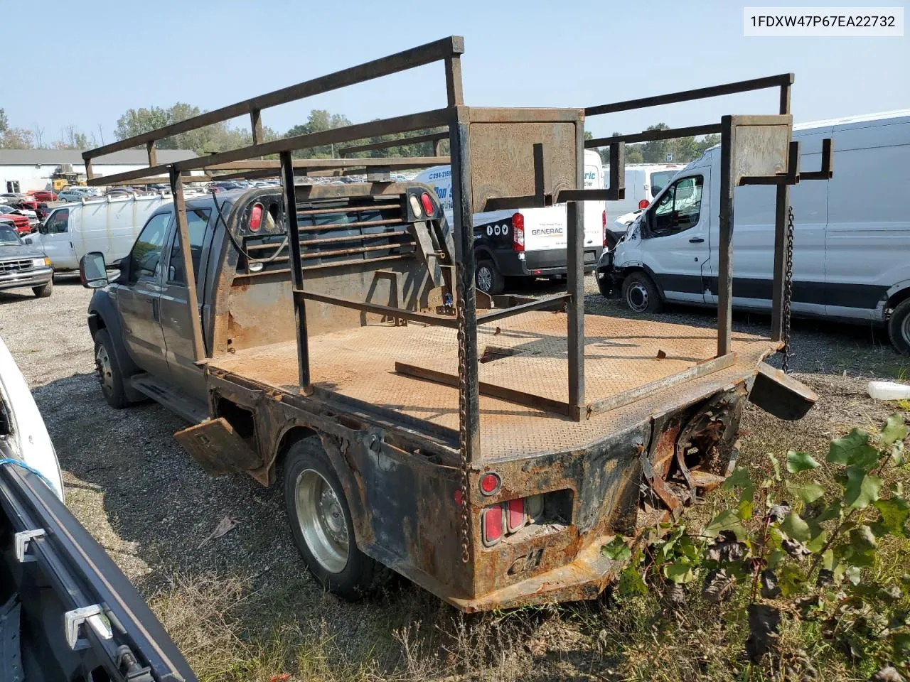 2007 Ford F450 Super Duty VIN: 1FDXW47P67EA22732 Lot: 67484644