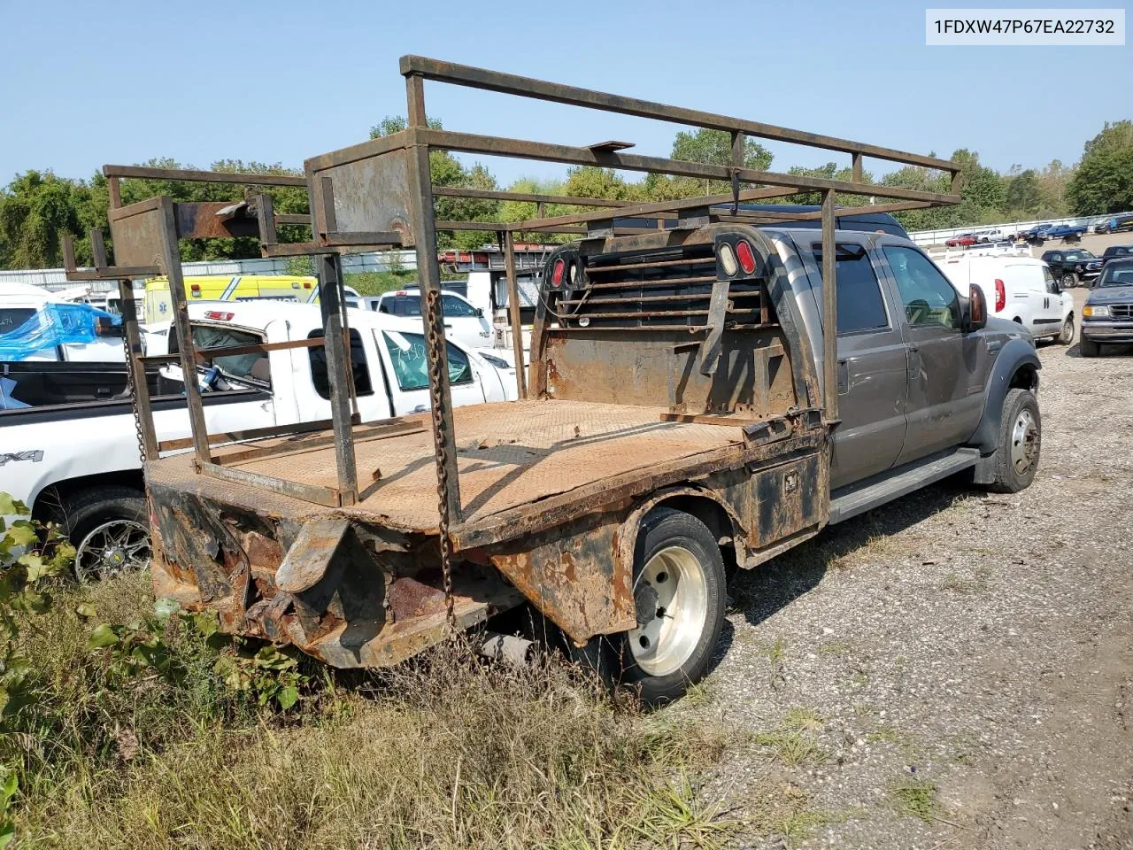 2007 Ford F450 Super Duty VIN: 1FDXW47P67EA22732 Lot: 67484644