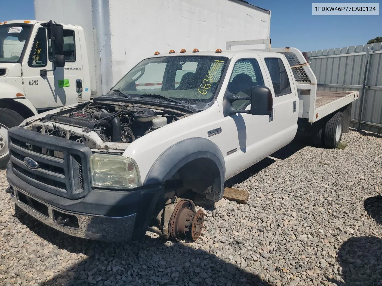 2007 Ford F450 Super Duty VIN: 1FDXW46P77EA80124 Lot: 68305404