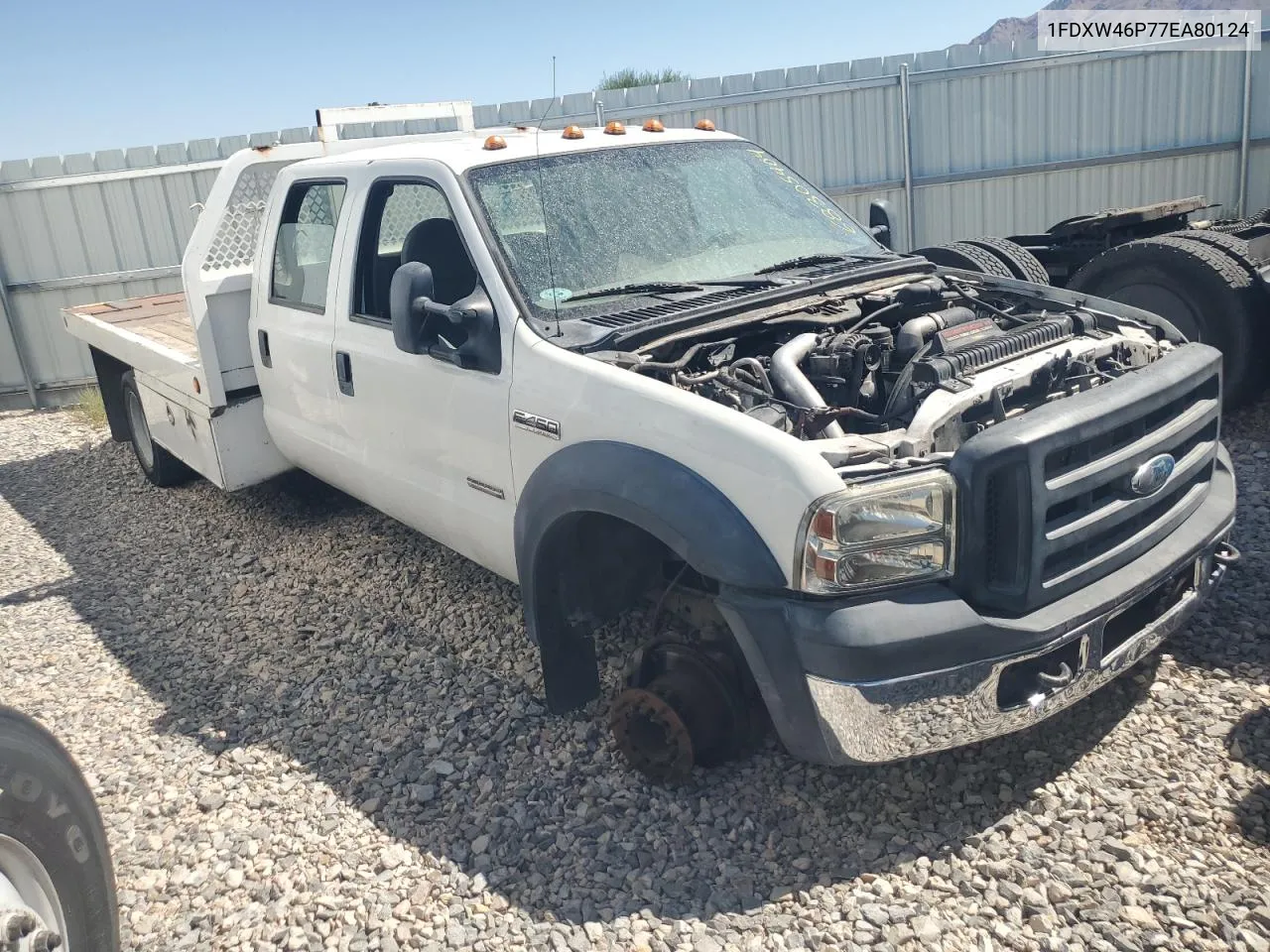 2007 Ford F450 Super Duty VIN: 1FDXW46P77EA80124 Lot: 68305404