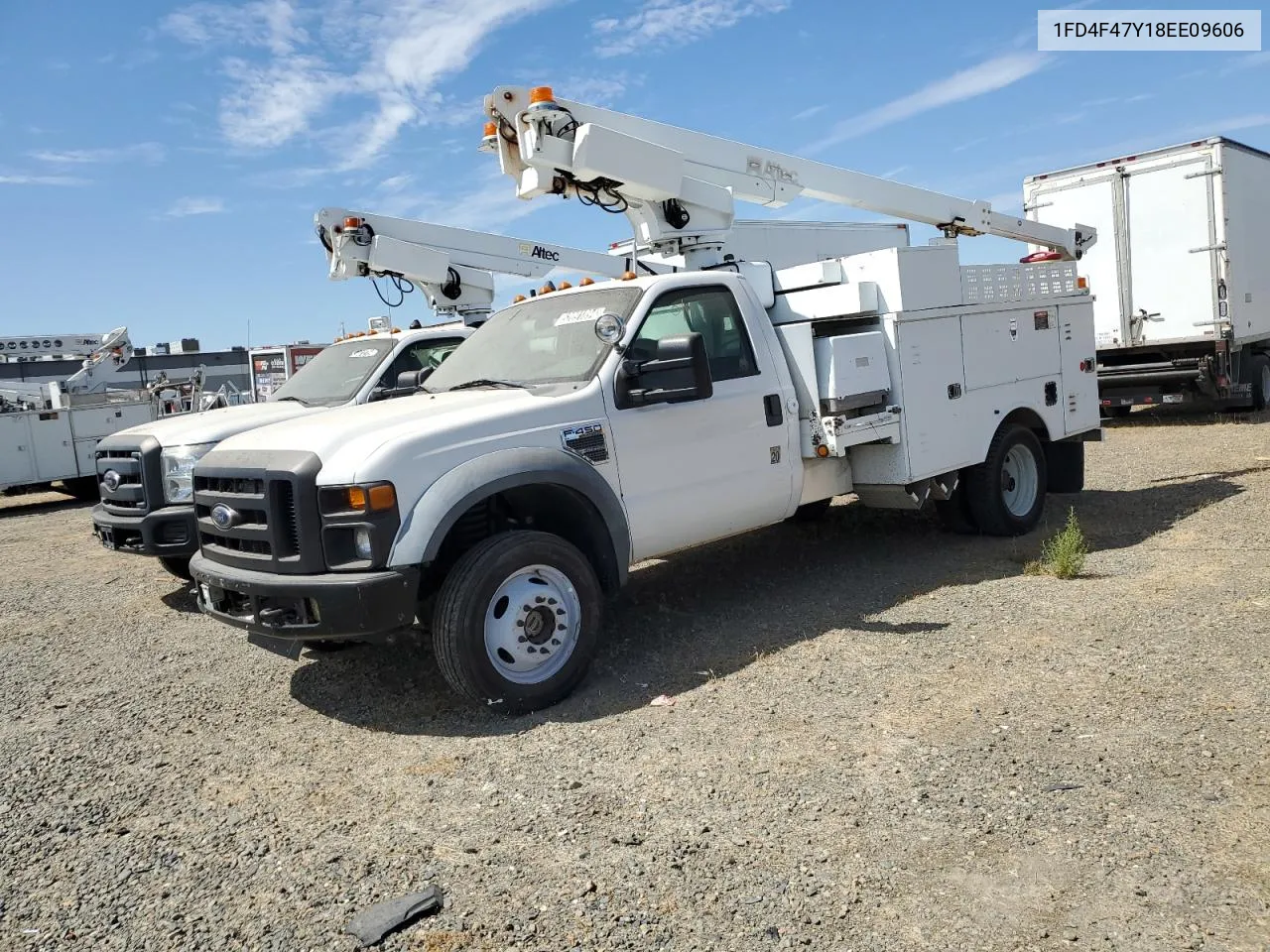 2008 Ford F450 Super Duty VIN: 1FD4F47Y18EE09606 Lot: 52091894