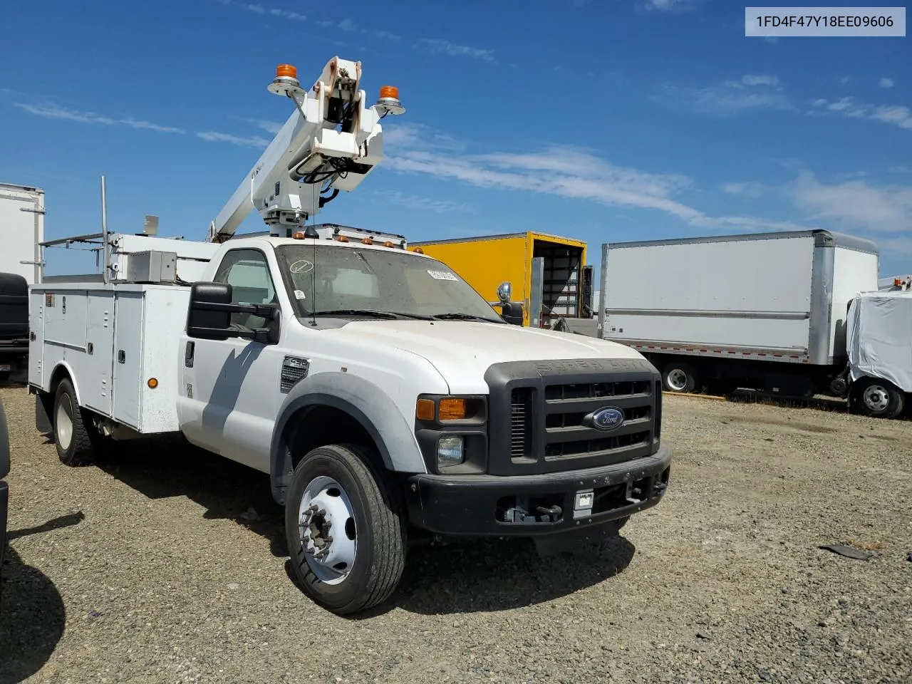 2008 Ford F450 Super Duty VIN: 1FD4F47Y18EE09606 Lot: 52091894