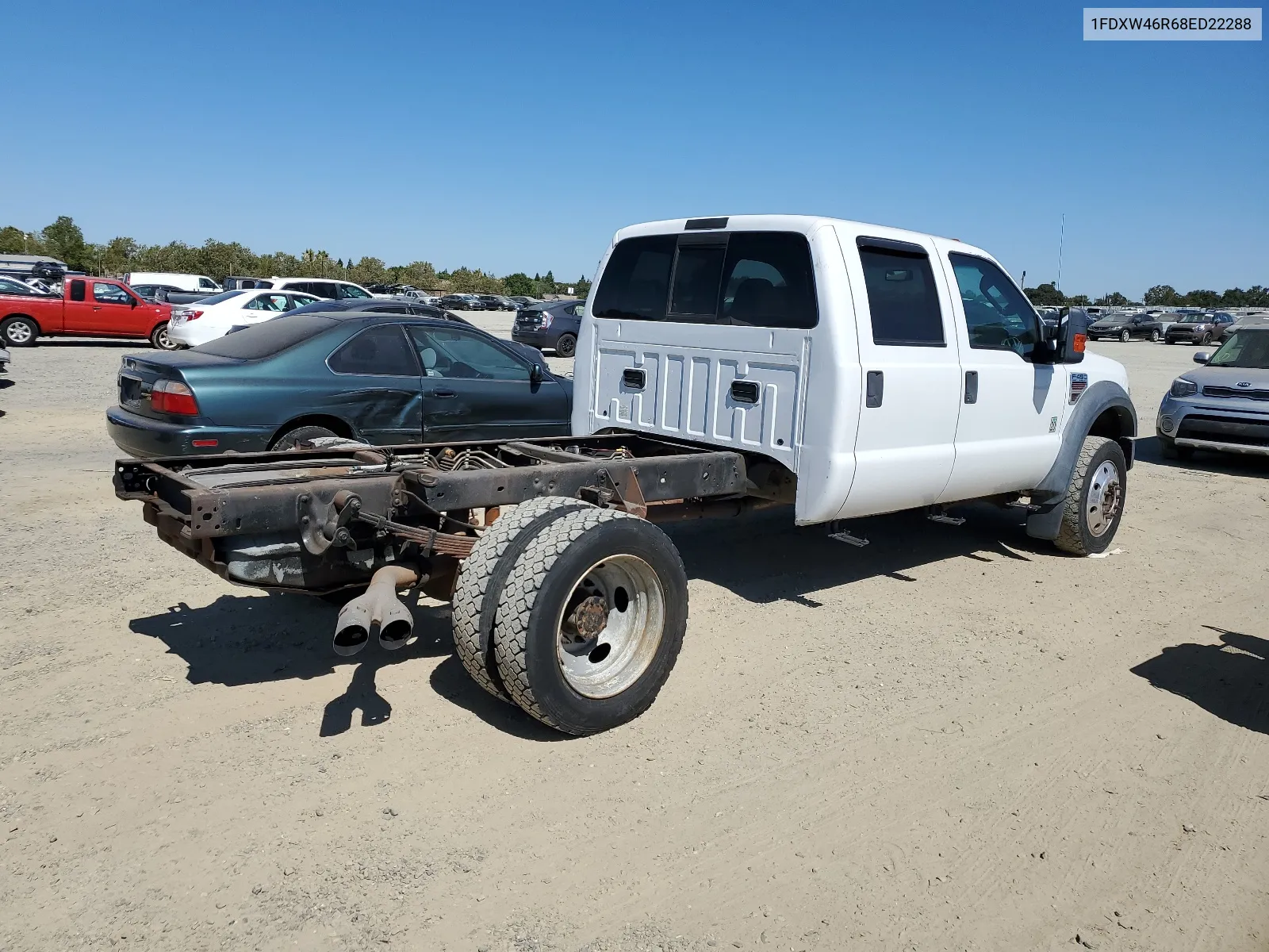 2008 Ford F450 Super Duty VIN: 1FDXW46R68ED22288 Lot: 62947674