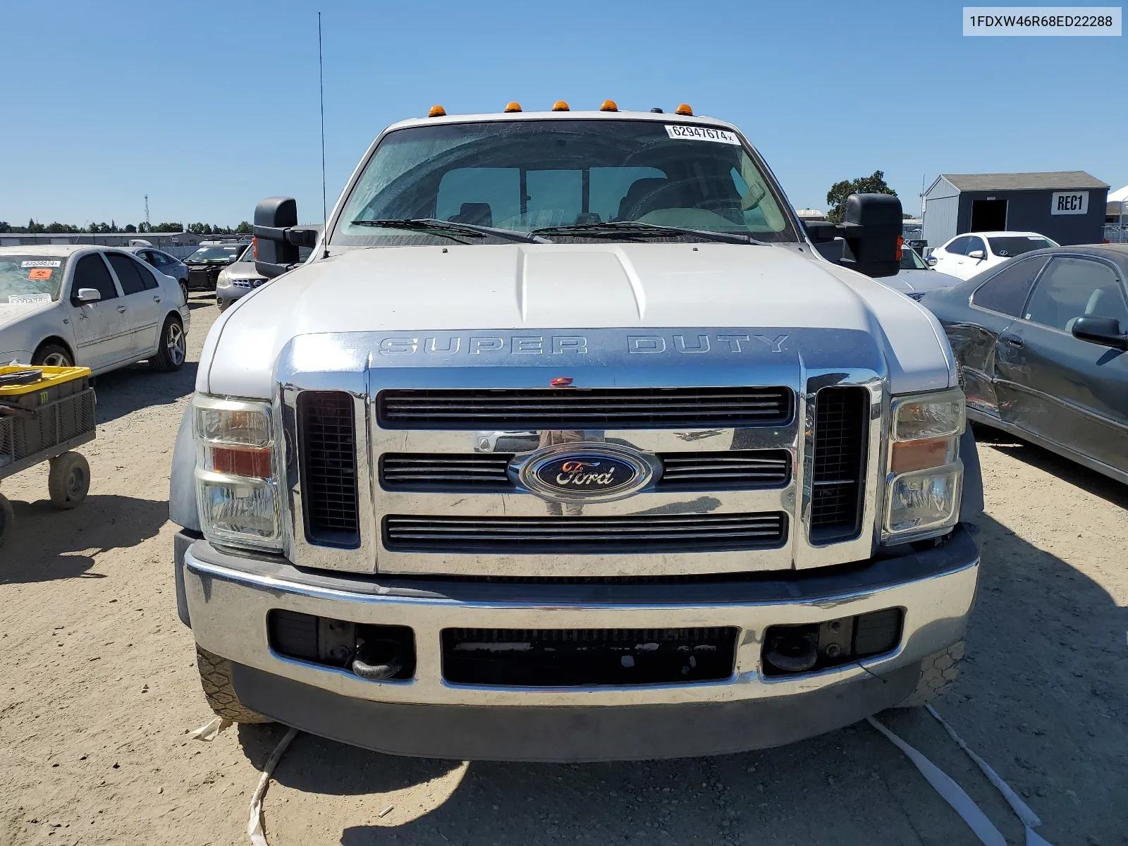 2008 Ford F450 Super Duty VIN: 1FDXW46R68ED22288 Lot: 62947674