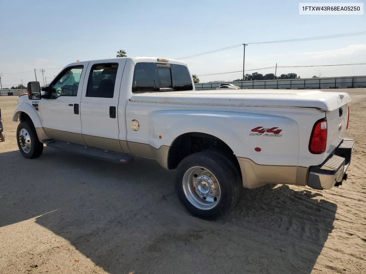 2008 Ford F450 Super Duty VIN: 1FTXW43R68EA05250 Lot: 63145544