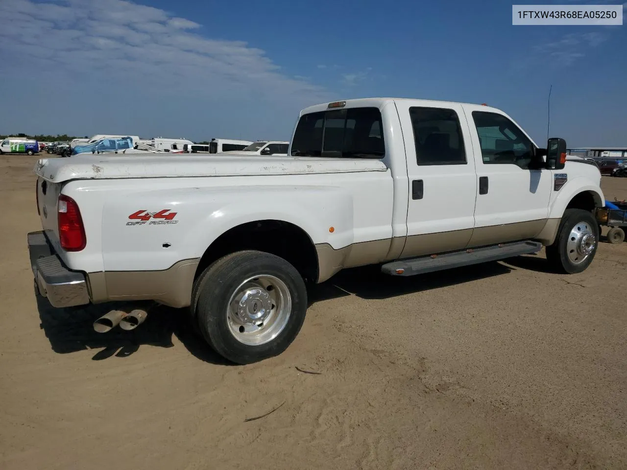 2008 Ford F450 Super Duty VIN: 1FTXW43R68EA05250 Lot: 63145544