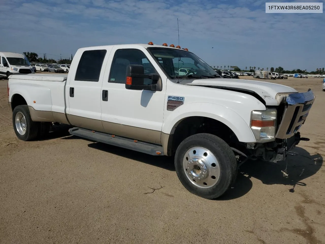 2008 Ford F450 Super Duty VIN: 1FTXW43R68EA05250 Lot: 63145544