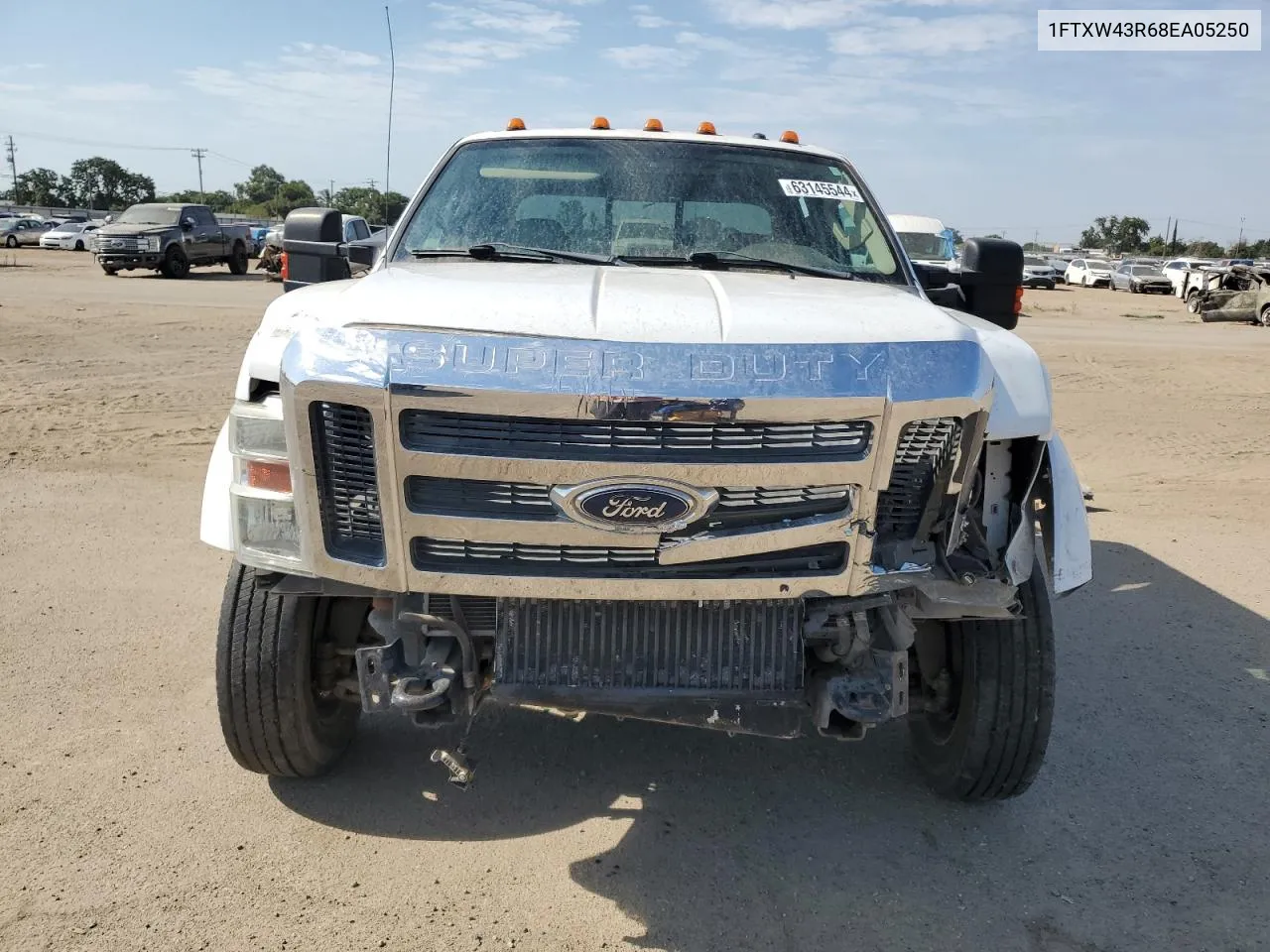 2008 Ford F450 Super Duty VIN: 1FTXW43R68EA05250 Lot: 63145544