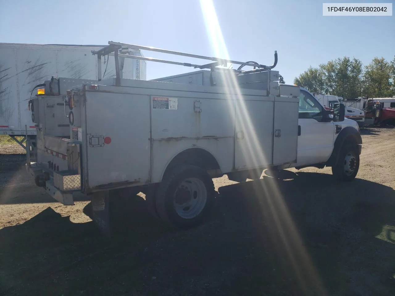 2008 Ford F450 Super Duty VIN: 1FD4F46Y08EB02042 Lot: 66108714