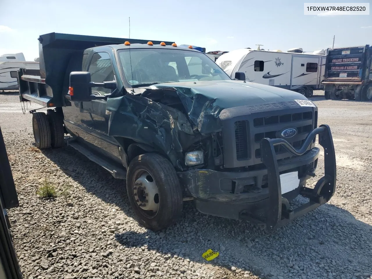 2008 Ford F450 Super Duty VIN: 1FDXW47R48EC82520 Lot: 68104894