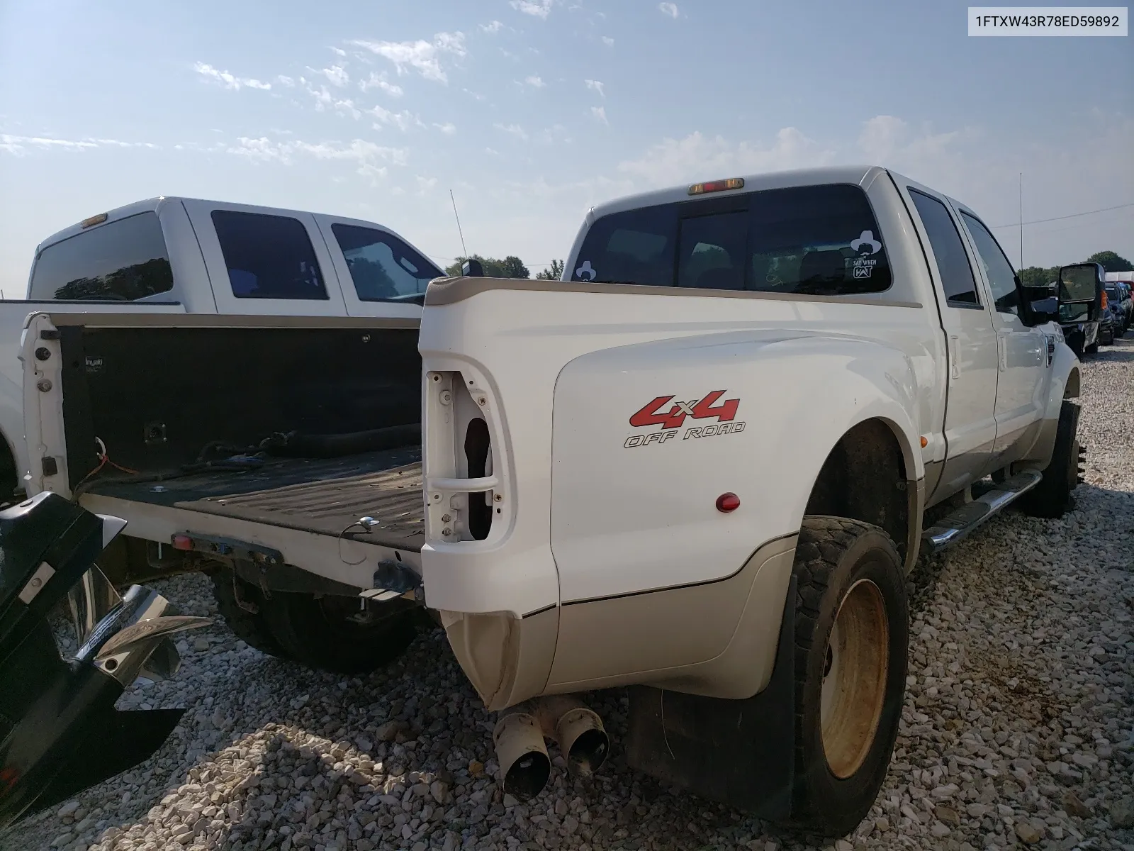 2008 Ford F450 Super Duty VIN: 1FTXW43R78ED59892 Lot: 68845314