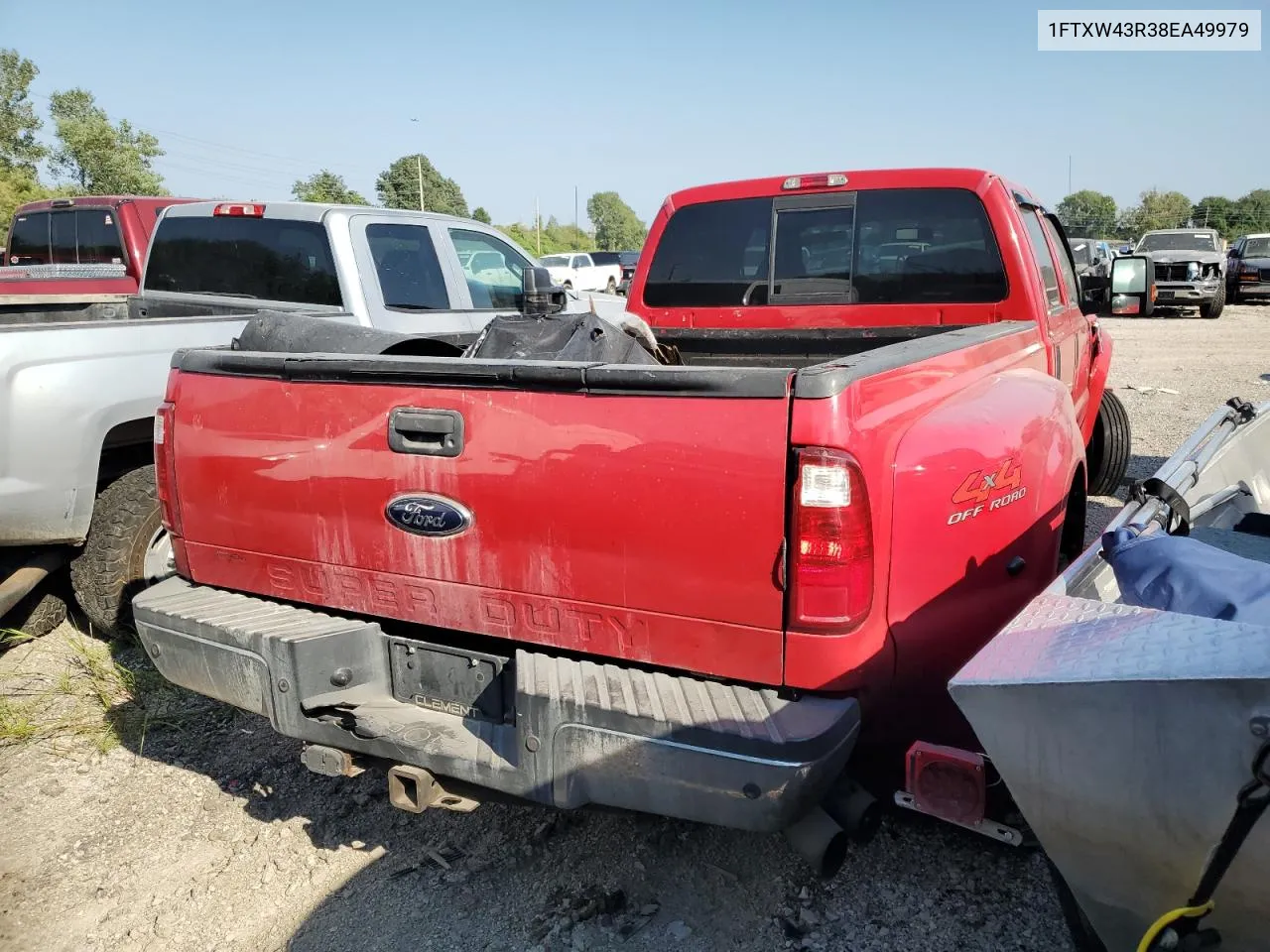 2008 Ford F450 Super Duty VIN: 1FTXW43R38EA49979 Lot: 68886724