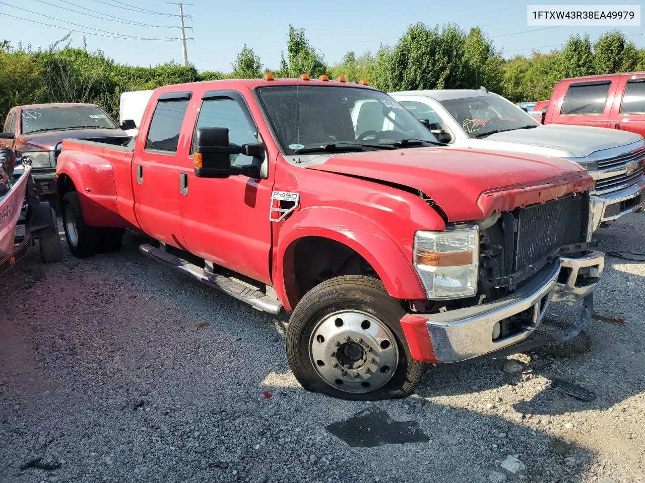 2008 Ford F450 Super Duty VIN: 1FTXW43R38EA49979 Lot: 68886724