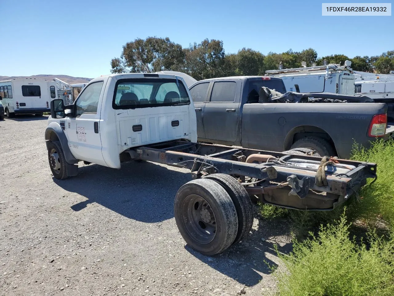 2008 Ford F450 Super Duty VIN: 1FDXF46R28EA19332 Lot: 70423514