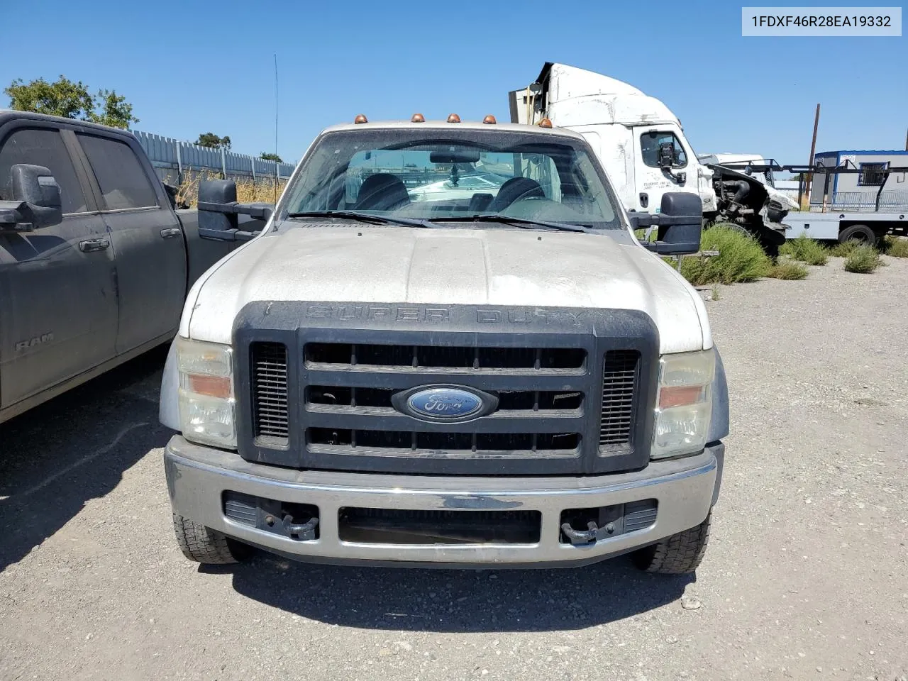 2008 Ford F450 Super Duty VIN: 1FDXF46R28EA19332 Lot: 70423514