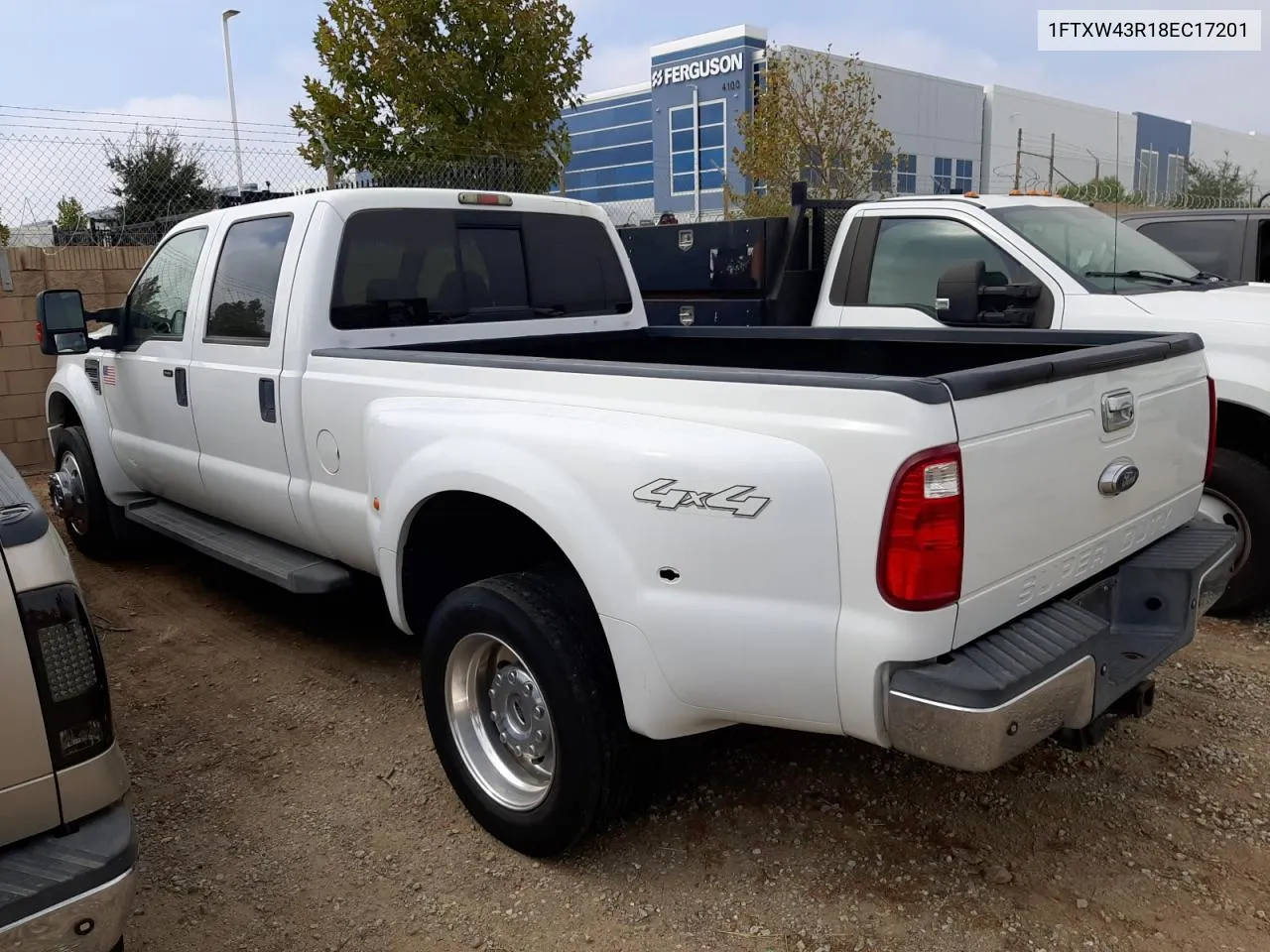 2008 Ford F450 Super Duty VIN: 1FTXW43R18EC17201 Lot: 70775874