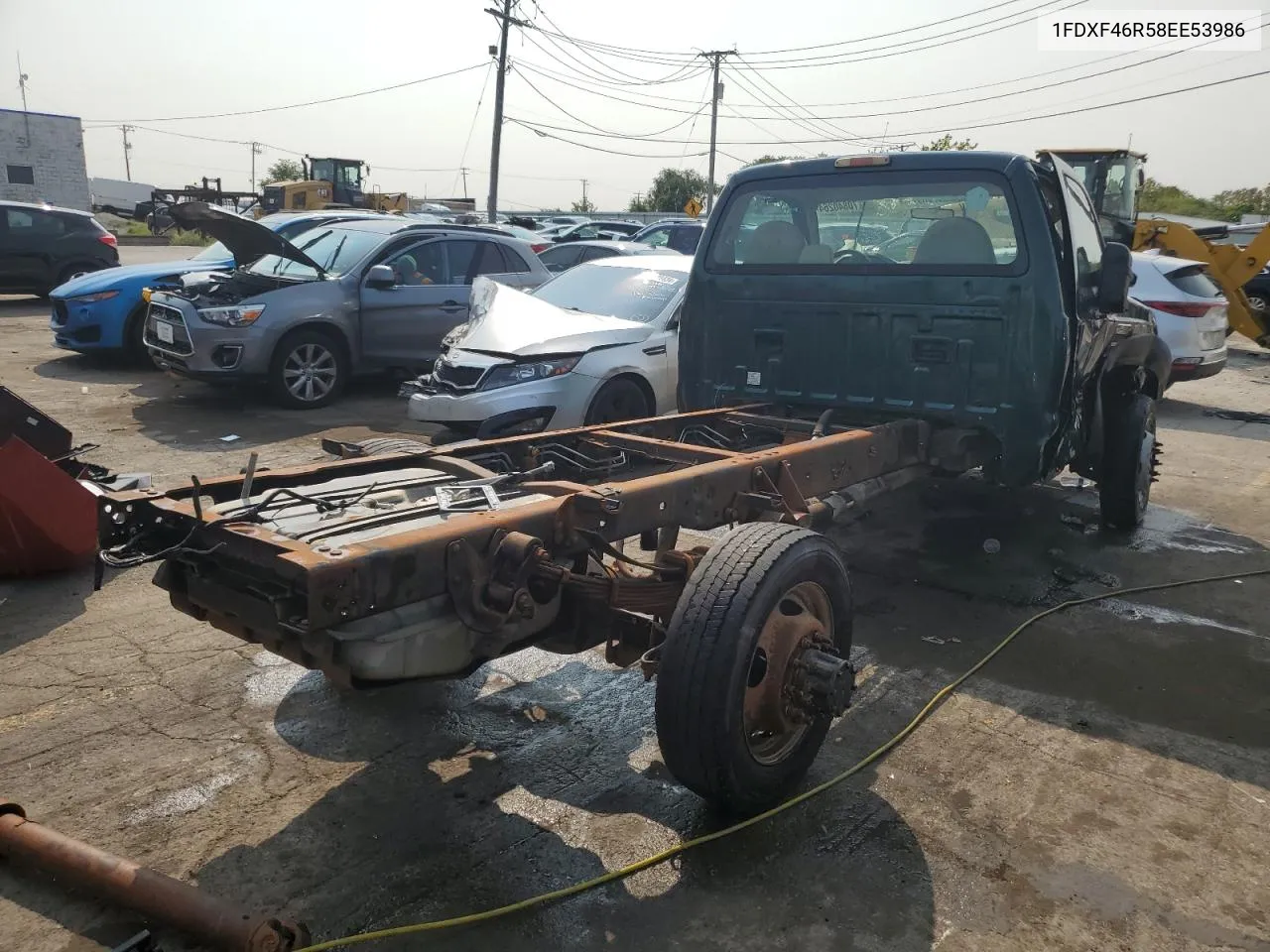 2008 Ford F450 Super Duty VIN: 1FDXF46R58EE53986 Lot: 70840264