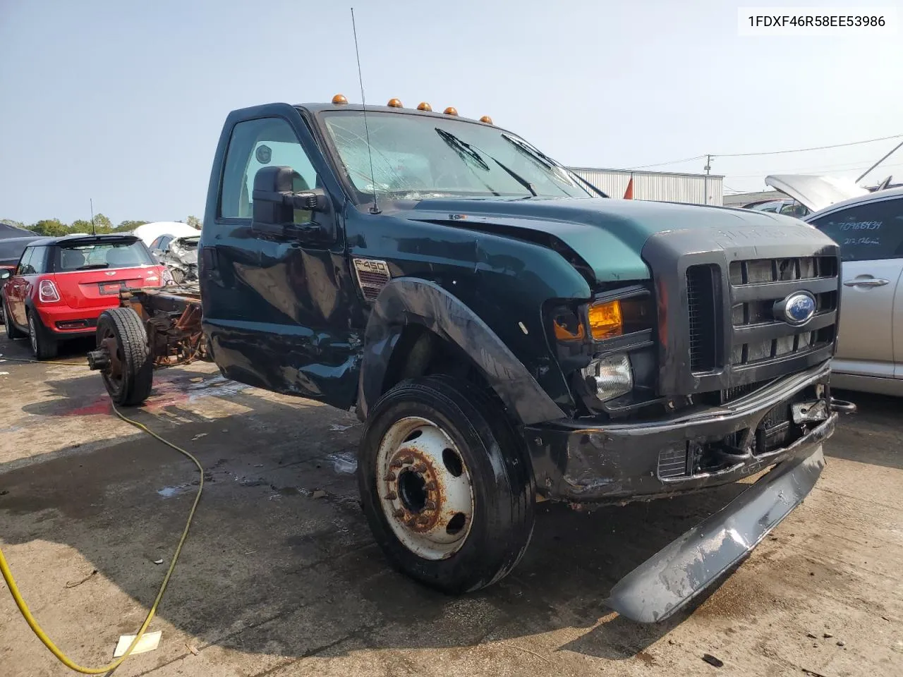 2008 Ford F450 Super Duty VIN: 1FDXF46R58EE53986 Lot: 70840264