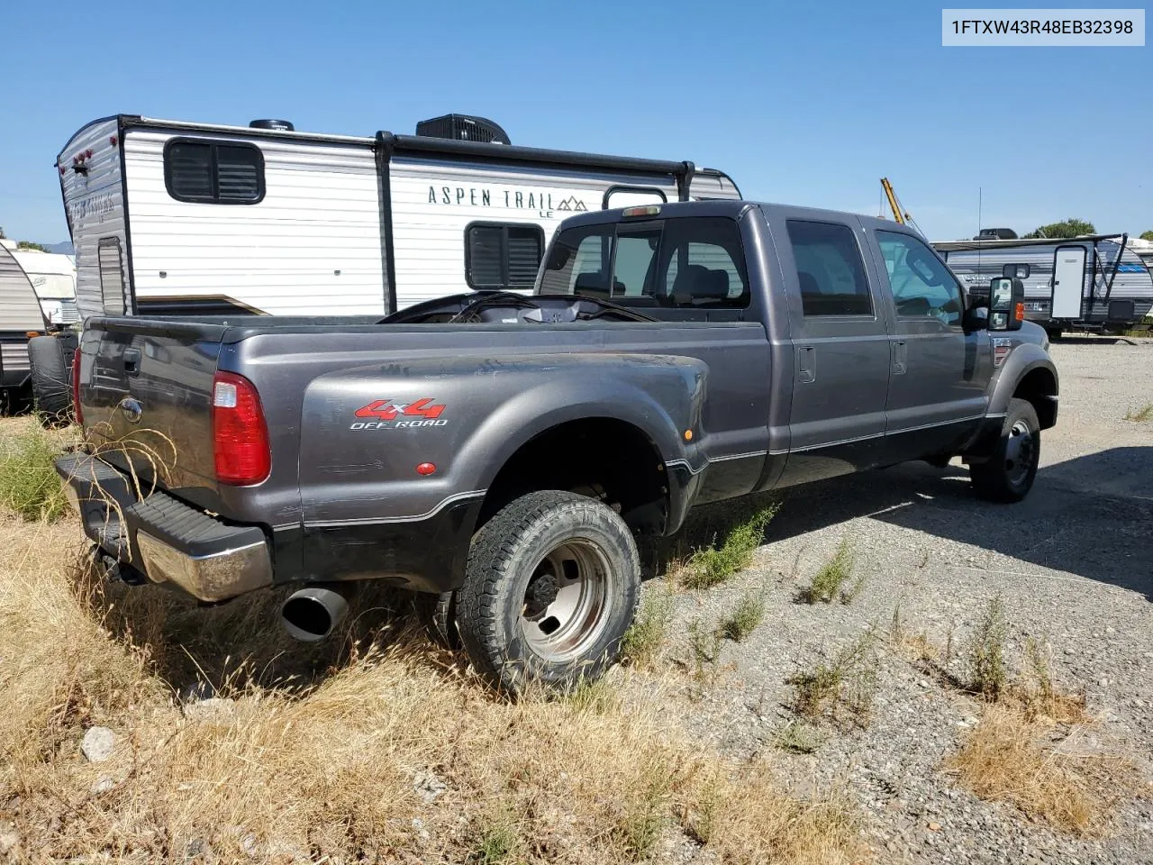 2008 Ford F450 Super Duty VIN: 1FTXW43R48EB32398 Lot: 71105734