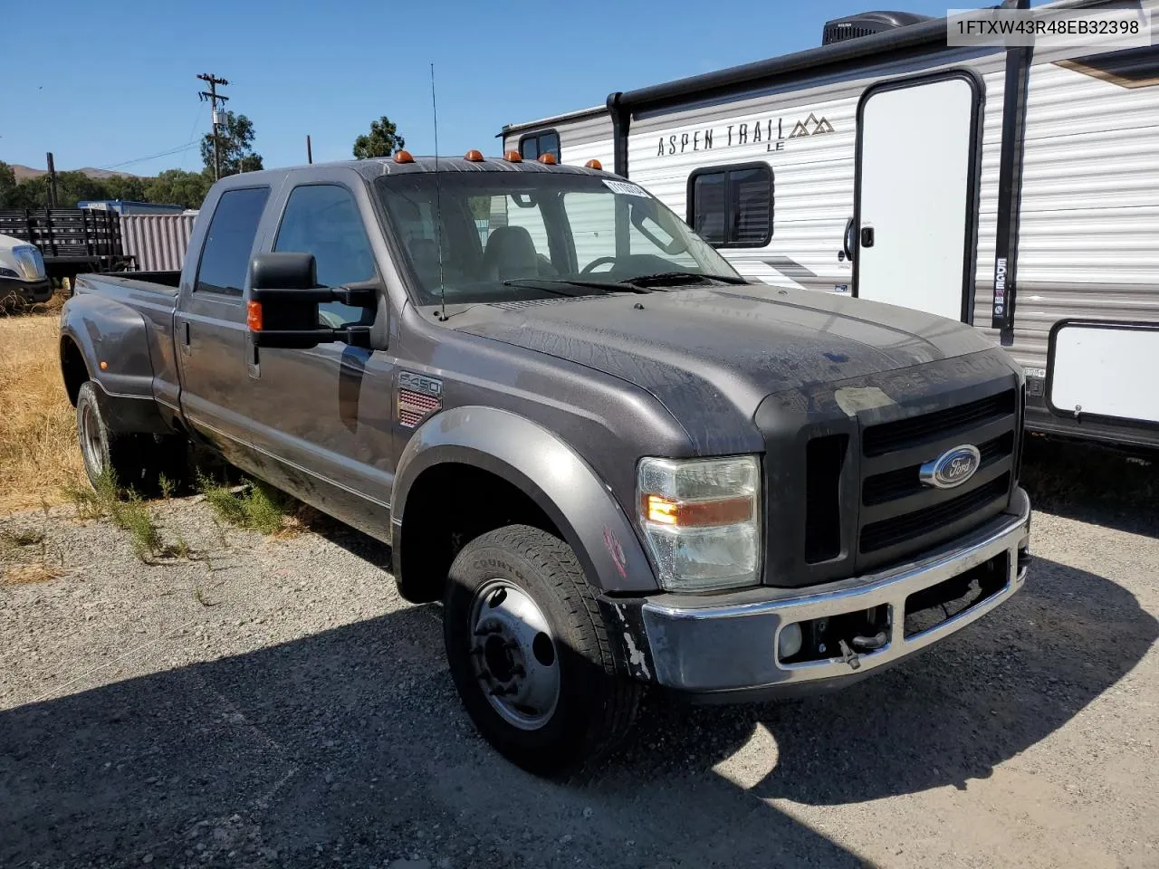 2008 Ford F450 Super Duty VIN: 1FTXW43R48EB32398 Lot: 71105734