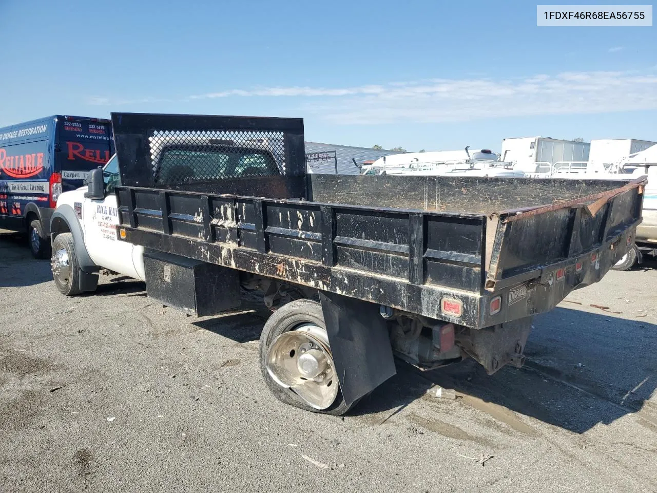 2008 Ford F450 Super Duty VIN: 1FDXF46R68EA56755 Lot: 71237794