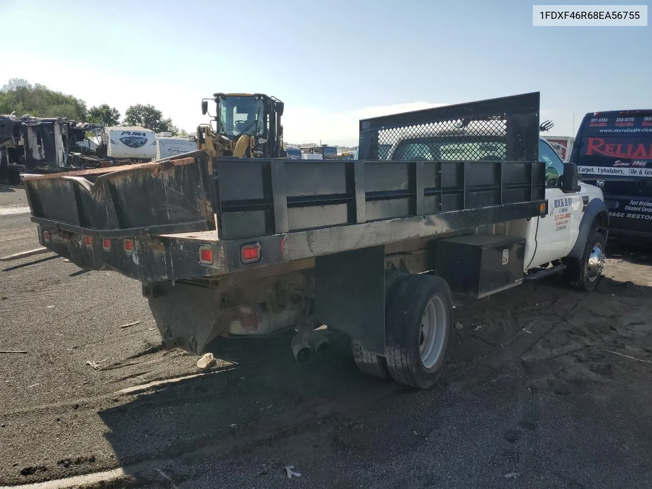 2008 Ford F450 Super Duty VIN: 1FDXF46R68EA56755 Lot: 71237794