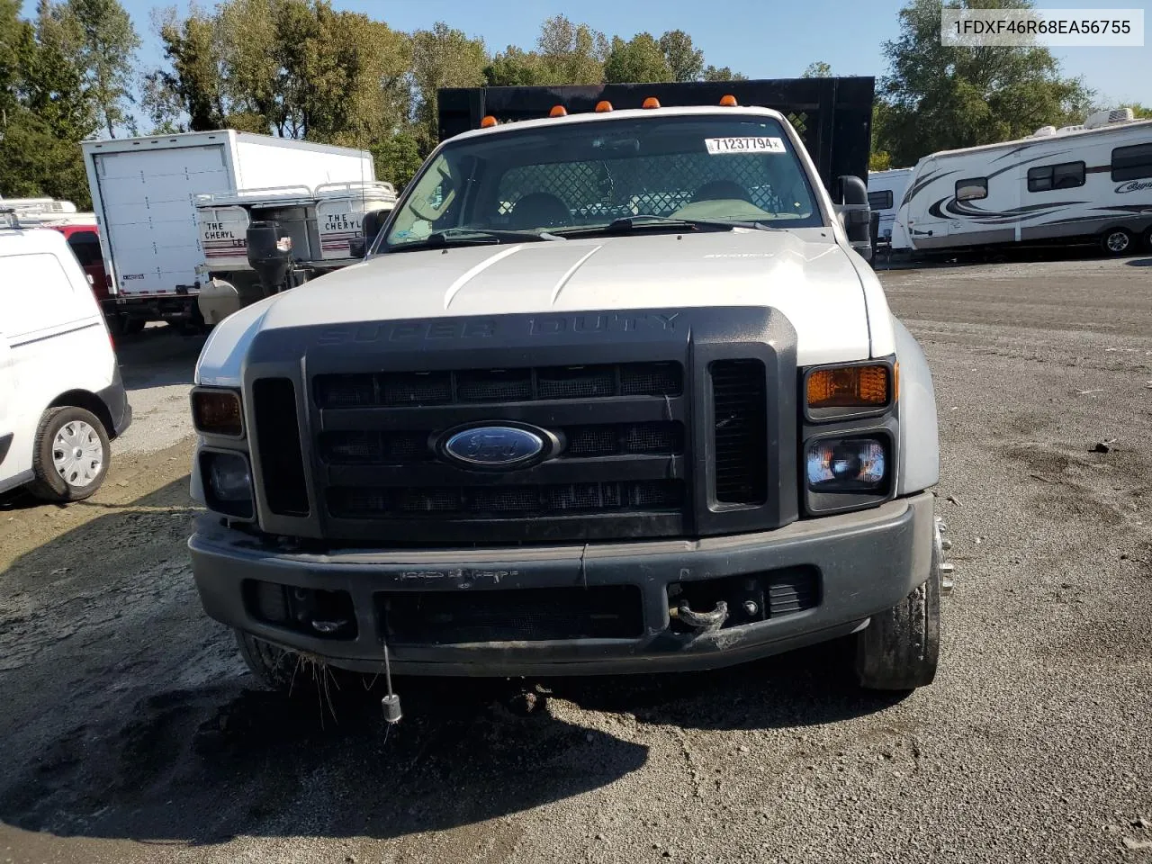 2008 Ford F450 Super Duty VIN: 1FDXF46R68EA56755 Lot: 71237794